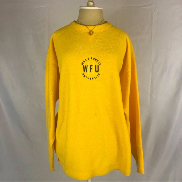 Preppy Wake Forest University Sweater Sweatshirt Pullover - Picture 1 of 5